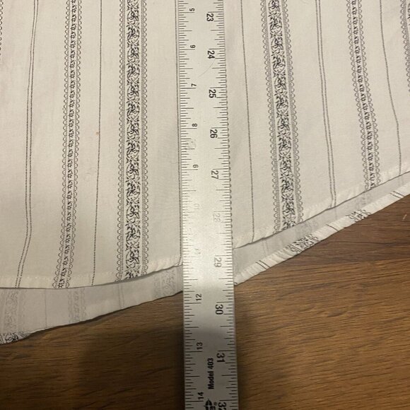 Pop Icon Shirt Mens XXLarge Black Button Up Embroidered Goth Club Western - Picture 5 of 6